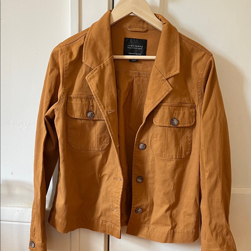 Sanctuary Women's Tan Utility Jacket